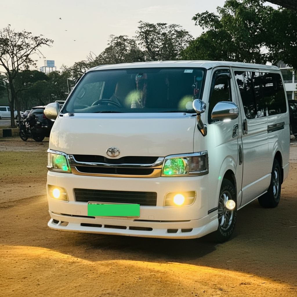 Group Travel Van view 1